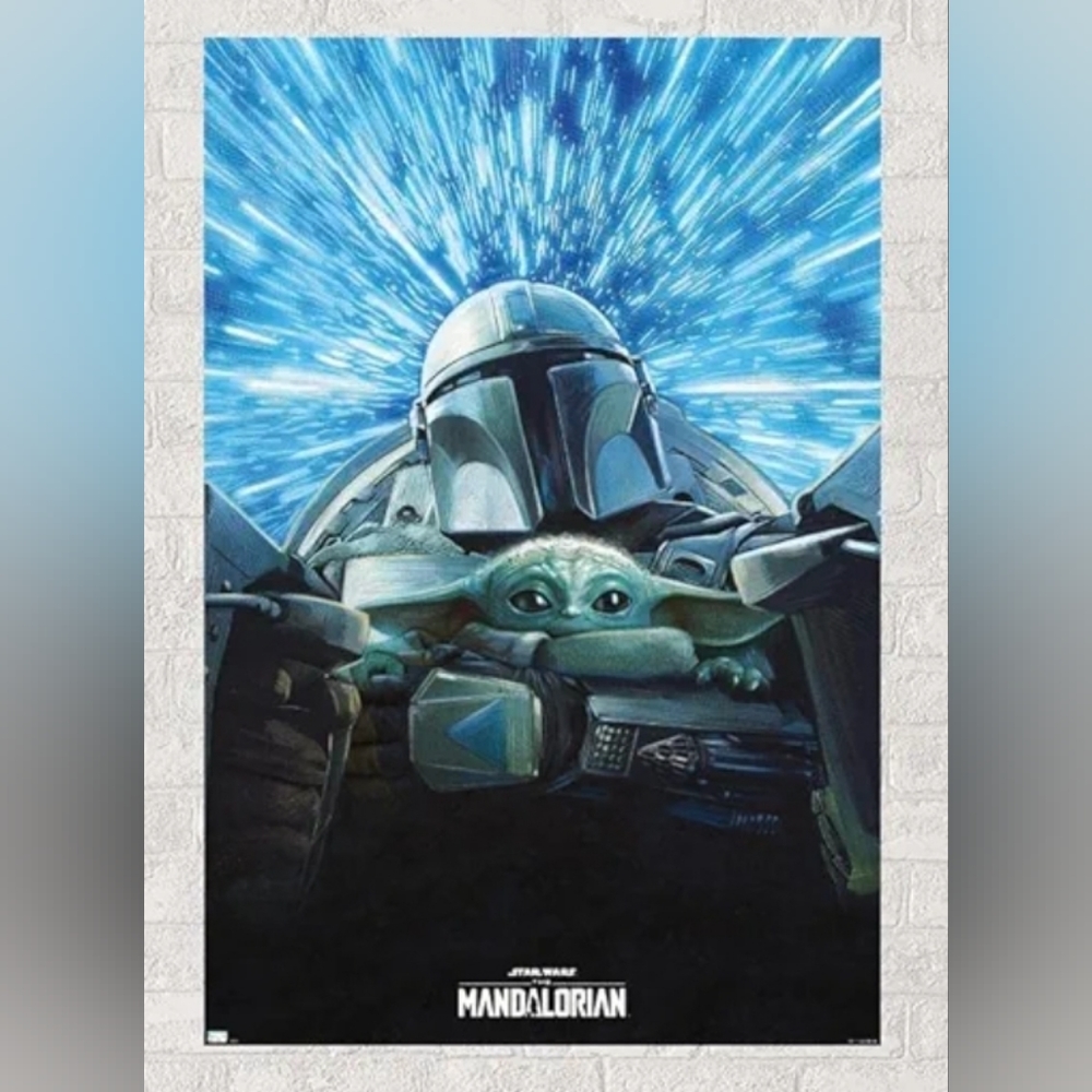 Trends International Star Wars: The Mandalorian Season 3 - Lightspeed Wall Poste